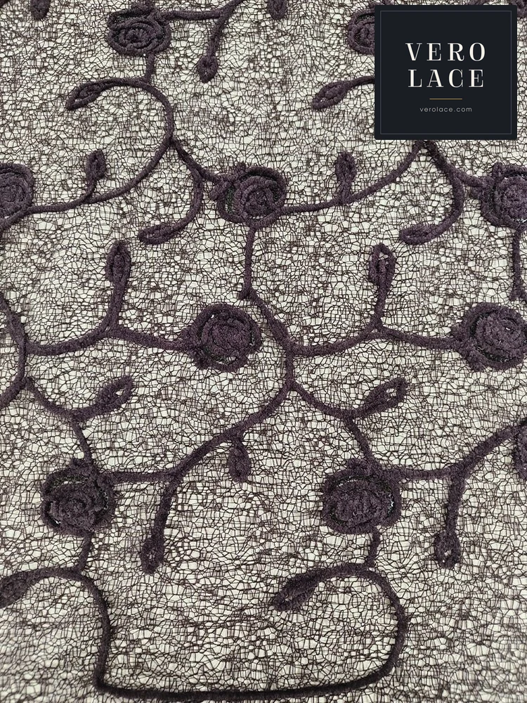 Chenille Lace, Embroidery — VL-CH-0129