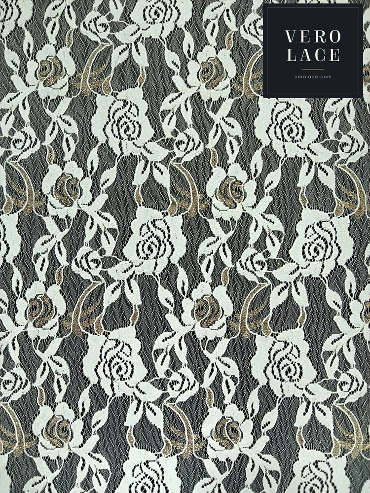 Chenille Lace, Gold — VL-CH-0101
