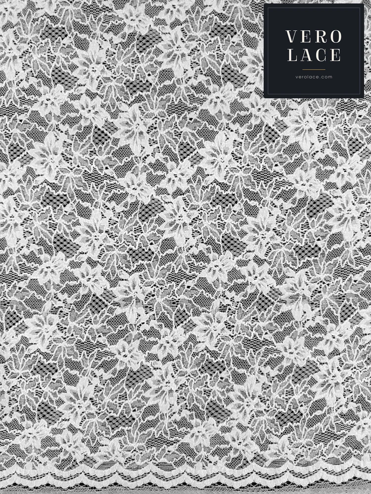 Chenille Lace, KAM Scalloped Edge — VL-CH-0015