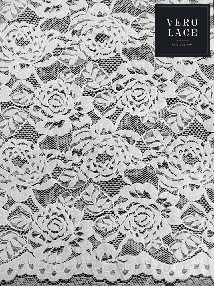 Chenille Lace, KAM Scalloped Edge — VL-CH-0018