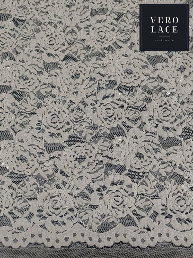 Chenille Lace, KAM Scalloped Edge — VL-CH-0019