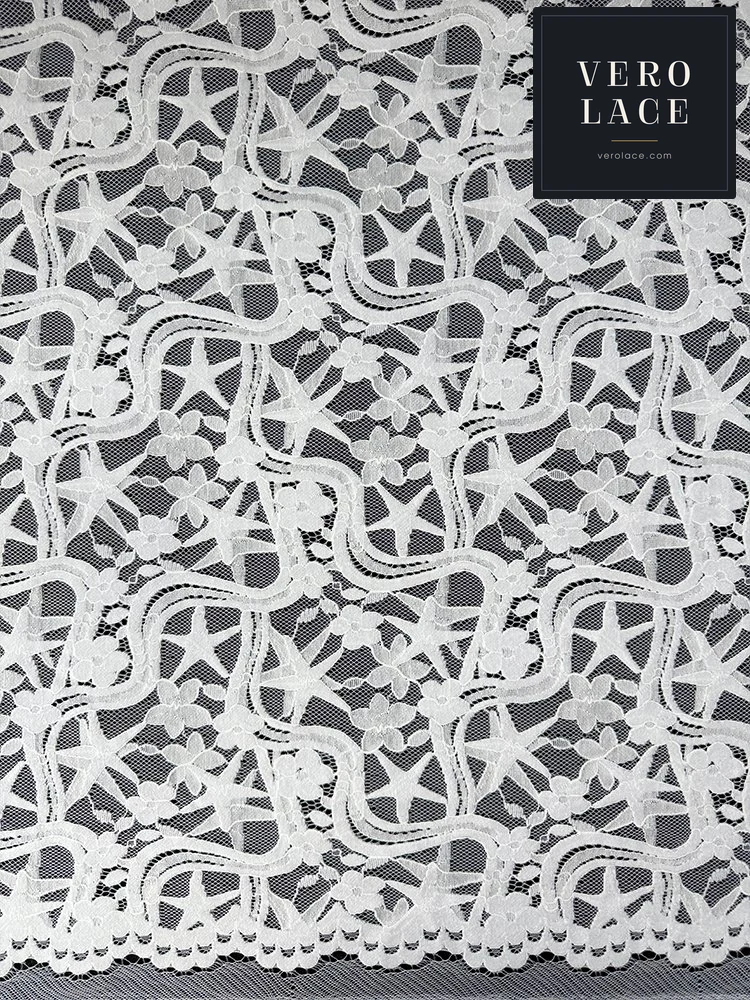 Chenille Lace, KAM Scalloped Edge — VL-CH-0103