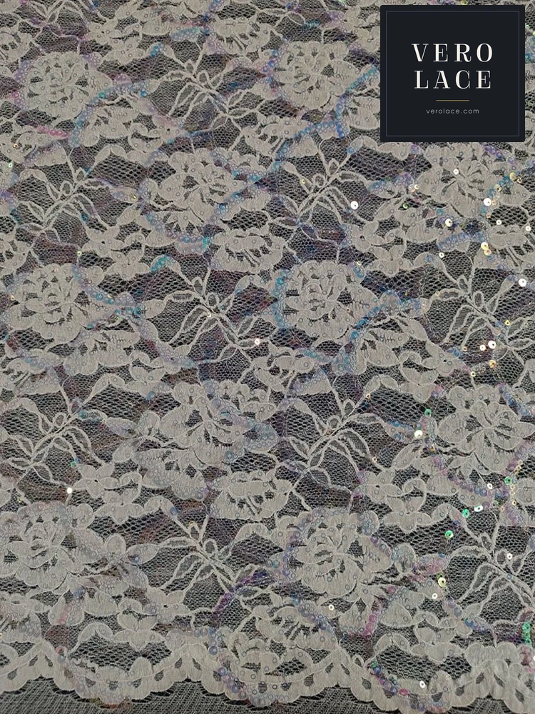 Chenille Lace, Scalloped Edge KAM — VL-CH-0012