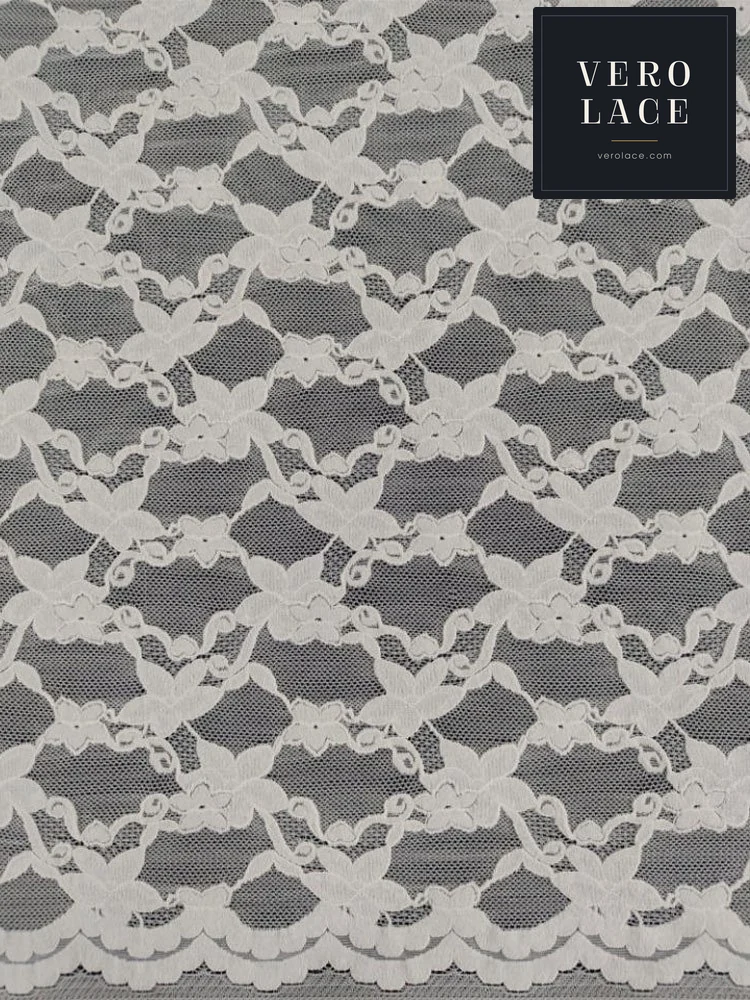 Chenille Lace, Scalloped Edge KAM — VL-CH-0024
