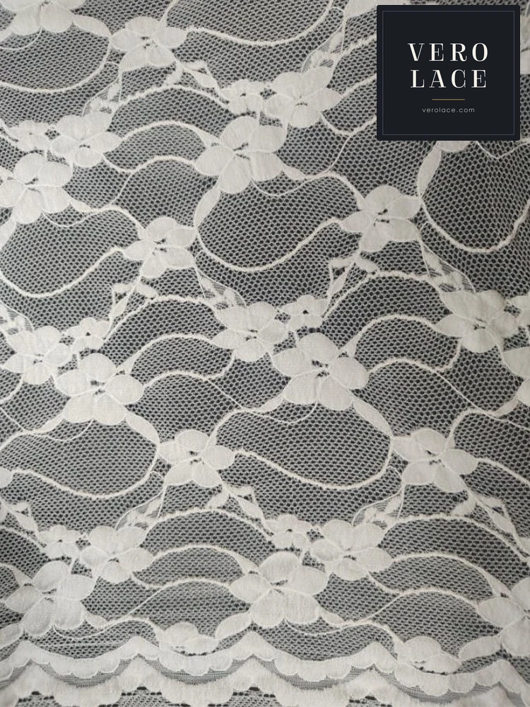 Chenille Lace, Scalloped Edge KAM — VL-CH-0035