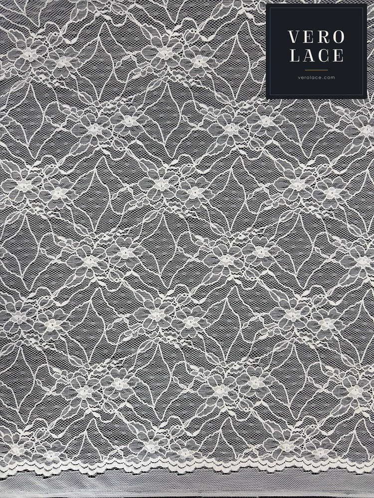 Chenille Lace, Scalloped Edge KAM — VL-CH-0039