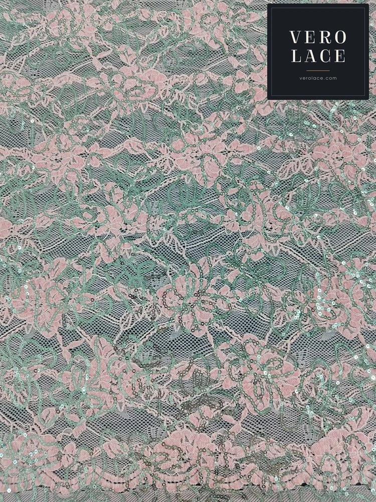 Chenille Lace, Scalloped Edge KAM — VL-CH-0047