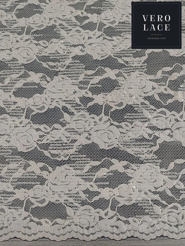 Chenille Lace, Scalloped Edge KAM — VL-CH-0065
