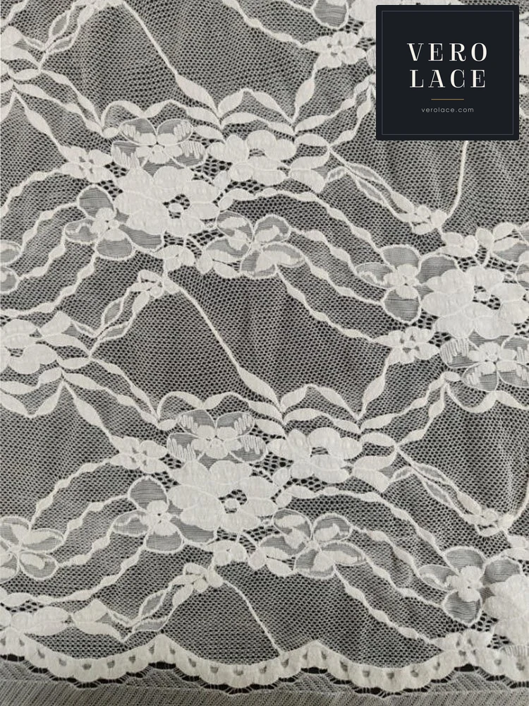 Chenille Lace, Scalloped Edge KAM — VL-CH-0068