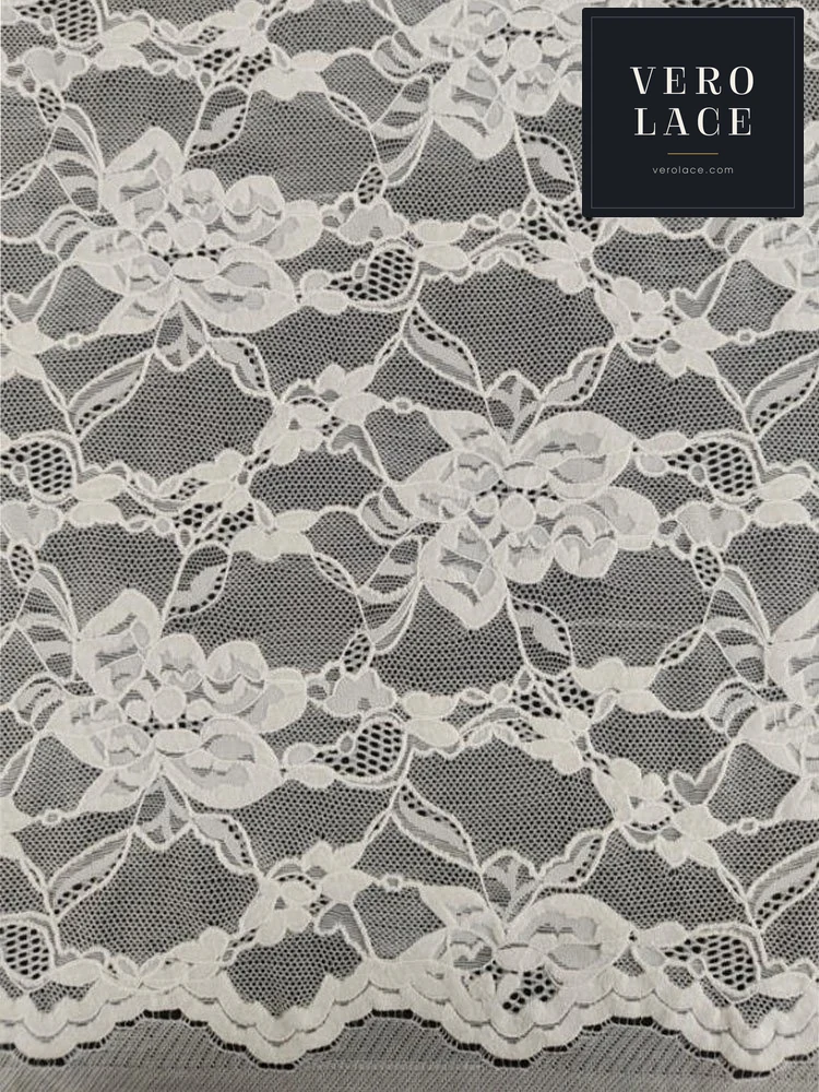 Chenille Lace, Scalloped Edge KAM — VL-CH-0073