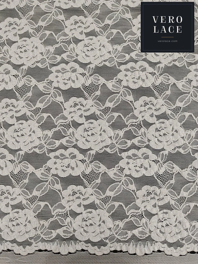 Chenille Lace, Scalloped Edge KAM — VL-CH-0074
