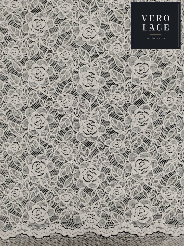 Chenille Lace, Scalloped Edge KAM — VL-CH-0076
