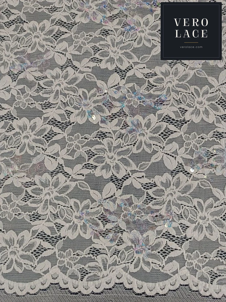Chenille Lace, Scalloped Edge KAM — VL-CH-0078