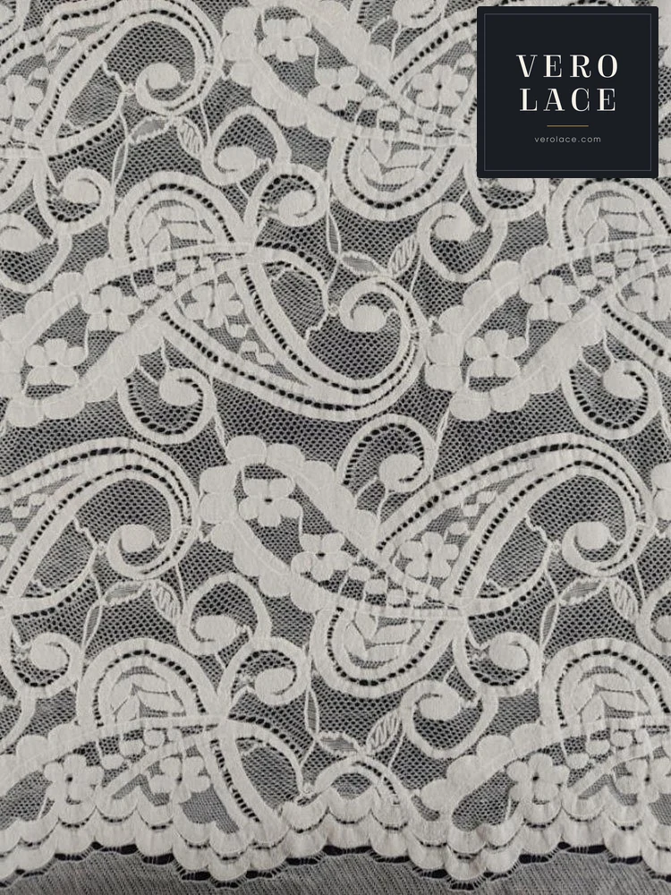 Chenille Lace, Scalloped Edge KAM — VL-CH-0082