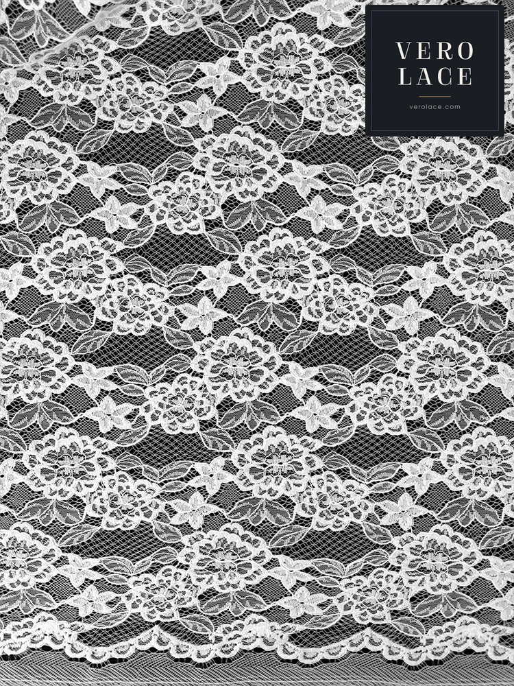 Chenille Lace, Scalloped Edge — VL-CH-0092