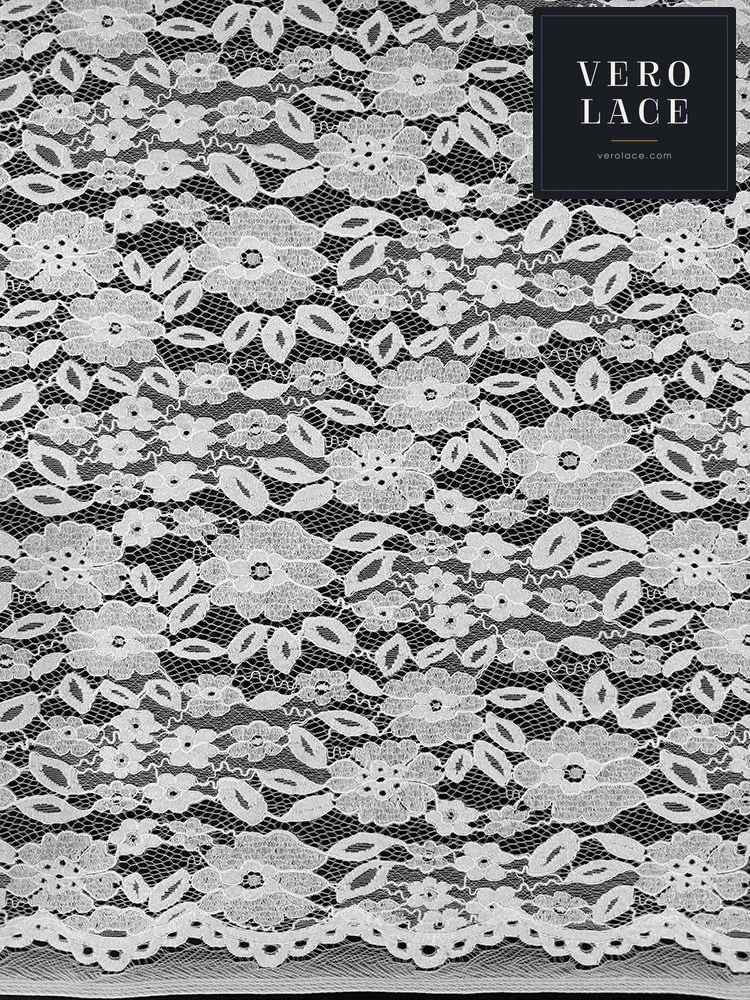 Chenille Lace, Scalloped Edge — VL-CH-0094