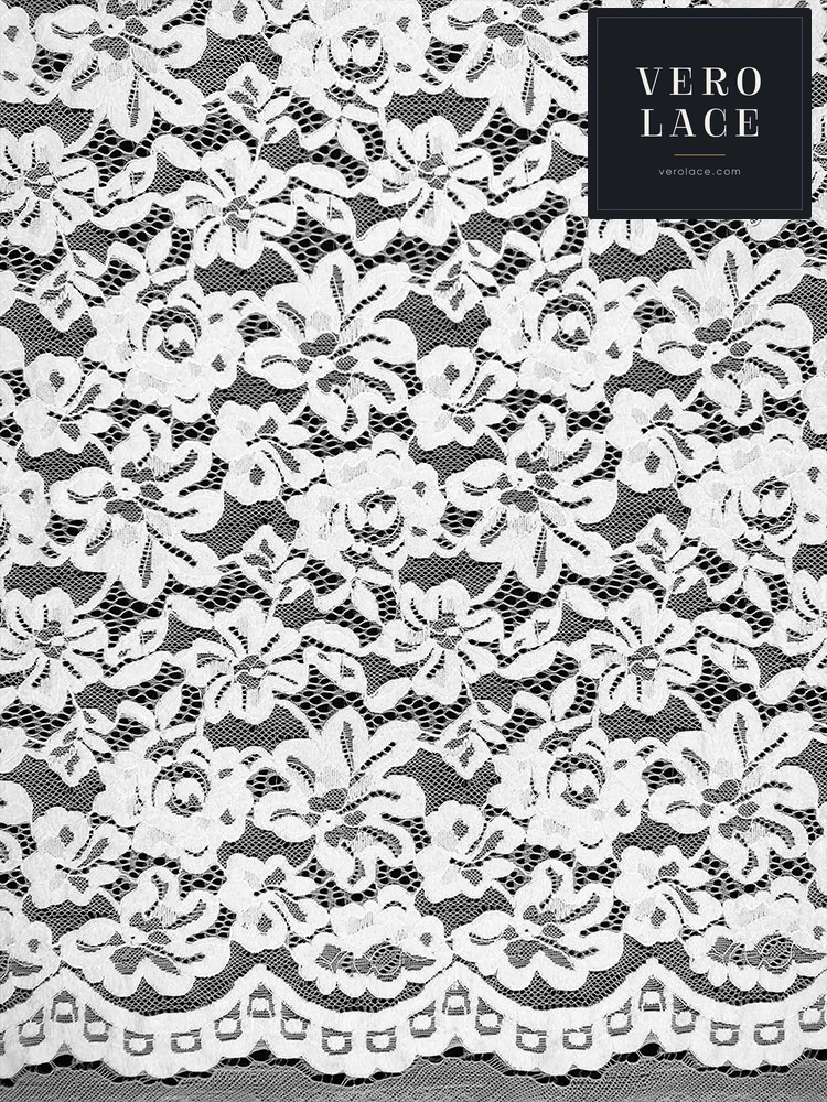 Chenille Lace, Scalloped Edge — VL-CH-0098