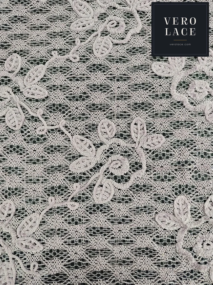 Chenille Lace, Sequin Cord Embroidery — VL-CH-0004