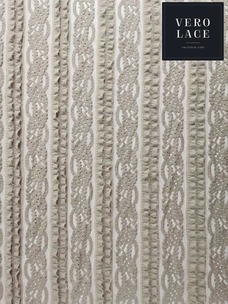 Crinkle Mesh, Feather — VL-CM-0006