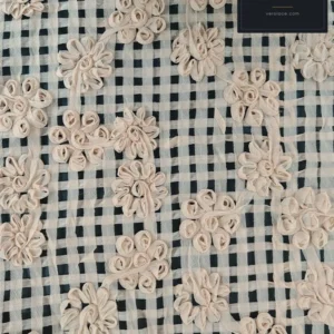 Embroidered Fabric, Coiled — VL-EM-0215