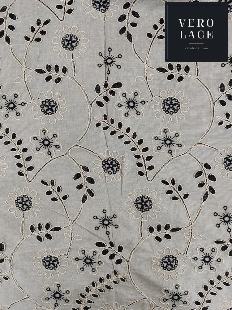Embroidered Fabric — VL-EM-0007