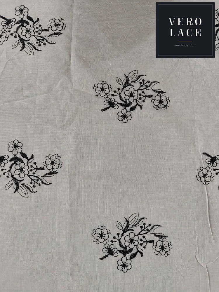 Embroidered Fabric — VL-EM-0009