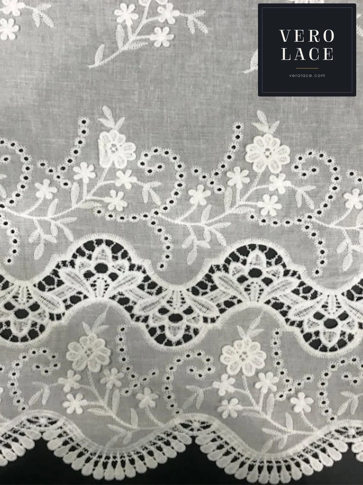 Embroidered Fabric — VL-EM-0013