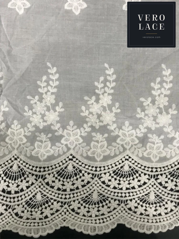 Embroidered Fabric — VL-EM-0015