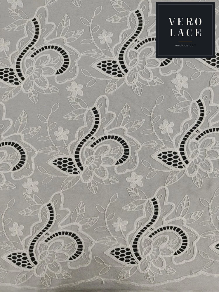 Embroidered Fabric — VL-EM-0071