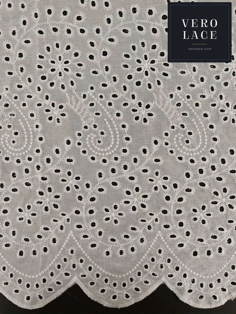 Embroidered Fabric — VL-EM-0092