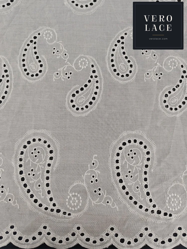Embroidered Fabric — VL-EM-0093