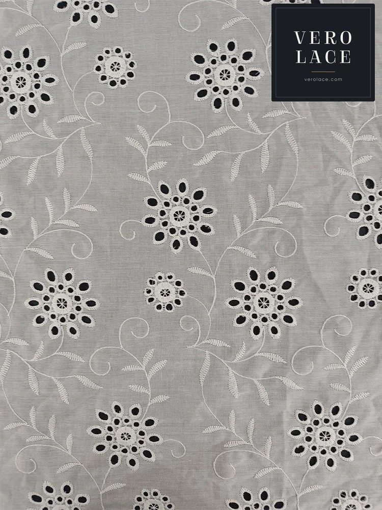Embroidered Fabric — VL-EM-0095