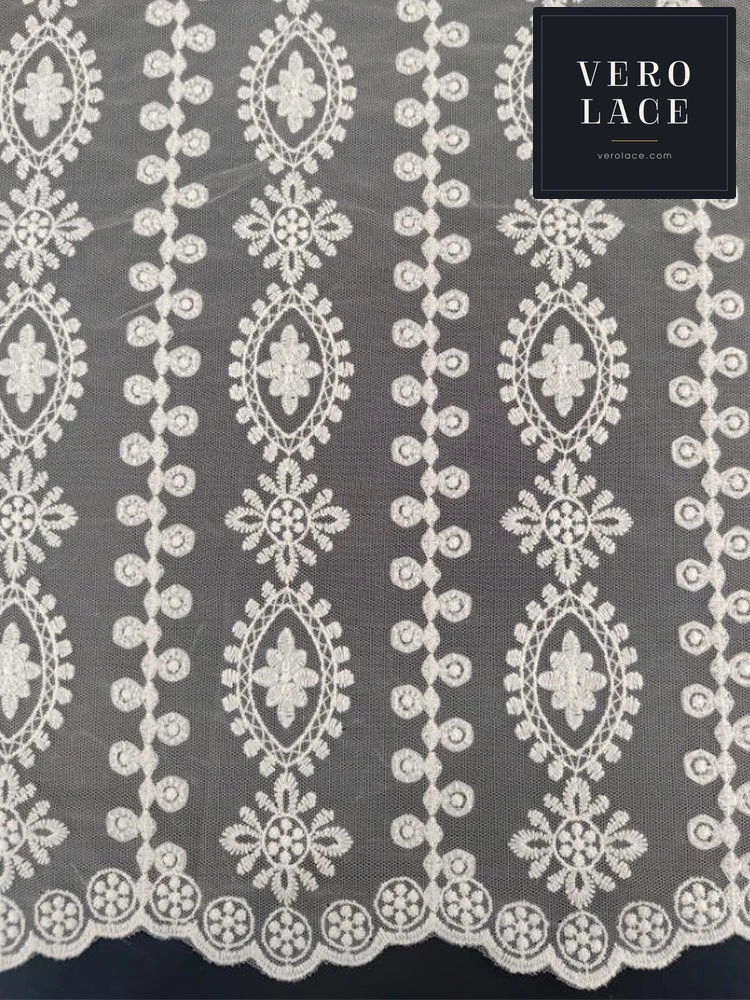 Embroidered Fabric — VL-EM-0096
