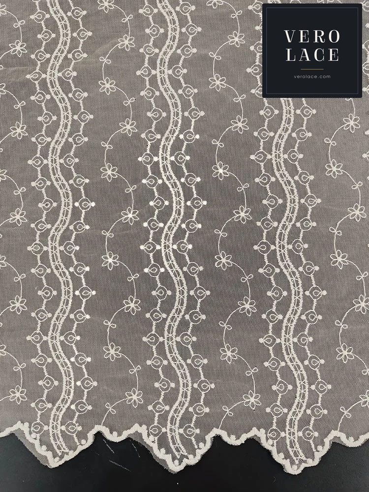 Embroidered Fabric — VL-EM-0098