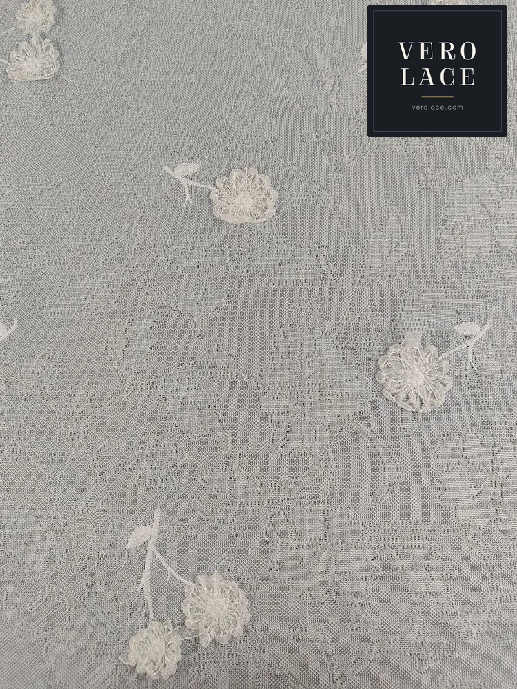 Embroidered Fabric — VL-EM-0117