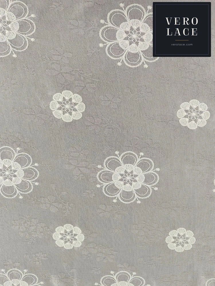 Embroidered Fabric — VL-EM-0124