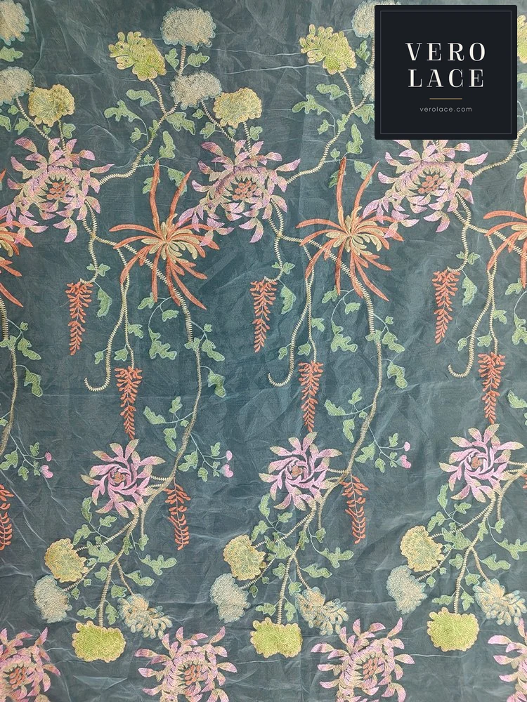 Embroidered Fabric — VL-EM-0134