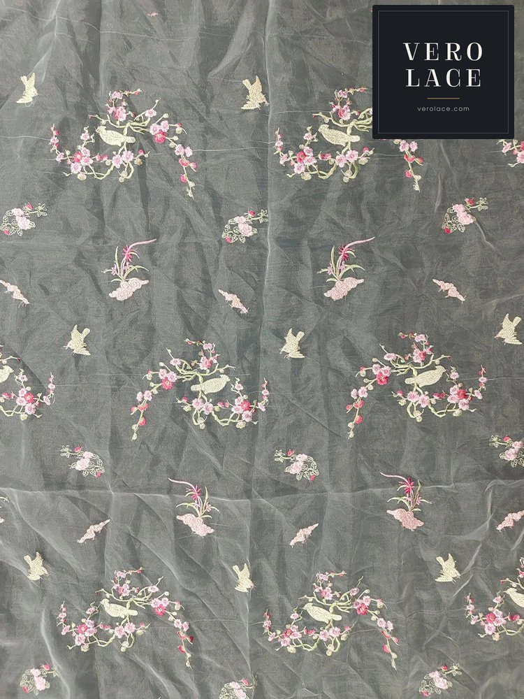 Embroidered Fabric — VL-EM-0135