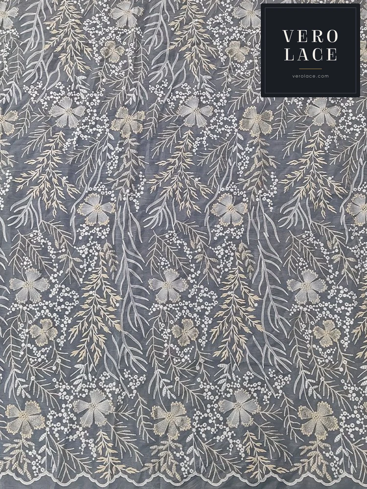 Embroidered Fabric — VL-EM-0139