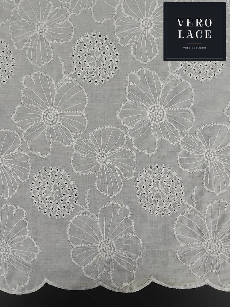 Embroidered Fabric — VL-EM-0148
