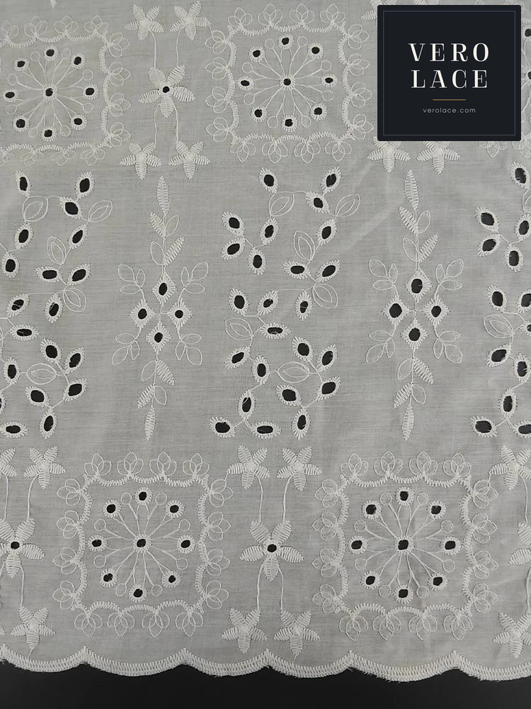 Embroidered Fabric — VL-EM-0151