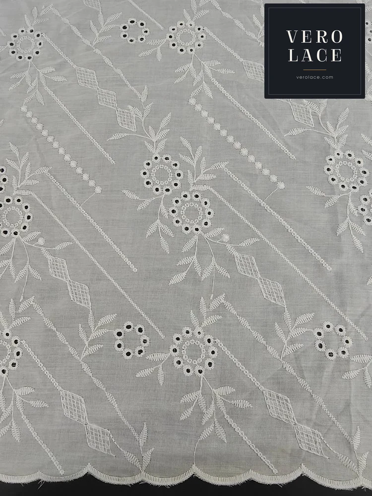 Embroidered Fabric — VL-EM-0152
