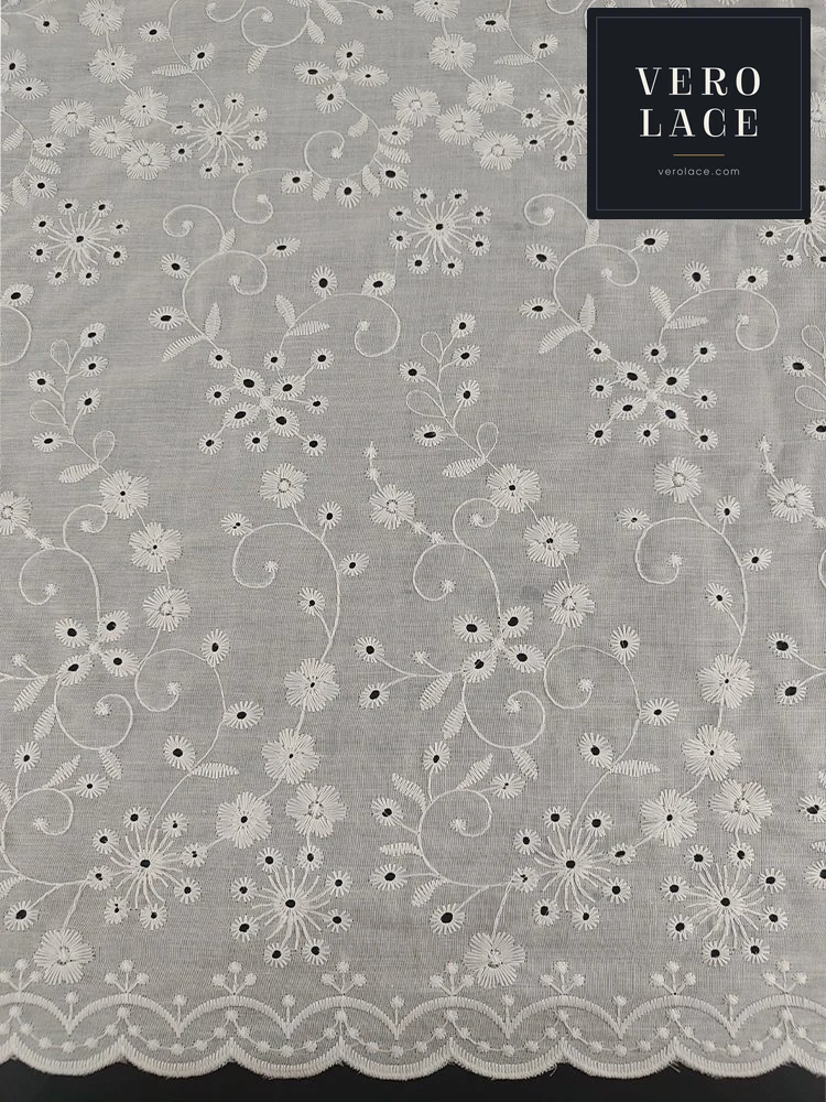 Embroidered Fabric — VL-EM-0155