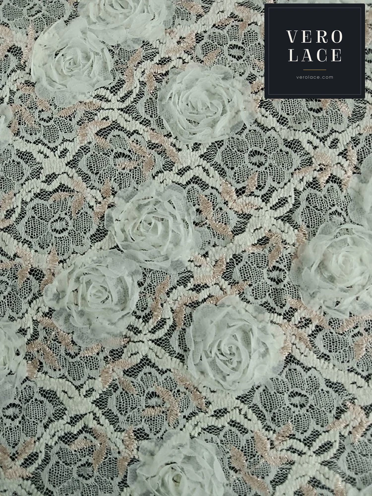 Embroidered Fabric — VL-EM-0175