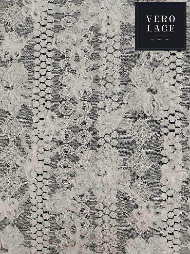 Embroidered Fabric — VL-EM-0193