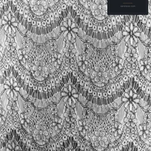 Eyelash Lace, Black Mesh — VL-EL-0077