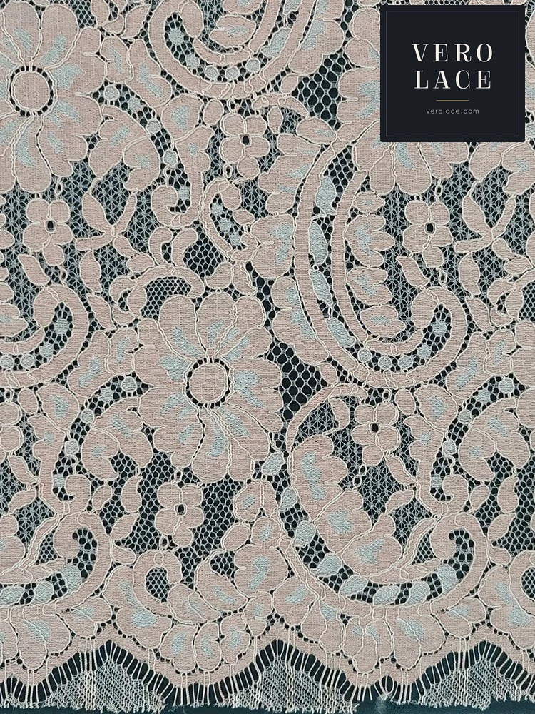 Eyelash Lace, Bright Silk — VL-EL-0065