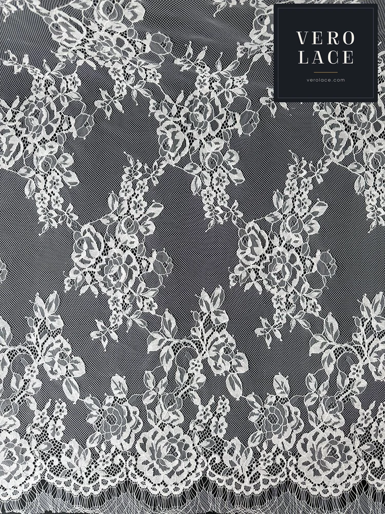 Eyelash Lace, Clipped Thread KAM — VL-EL-0061