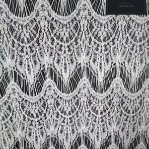 Eyelash Lace, Eye Motif Cotton — VL-EL-0078