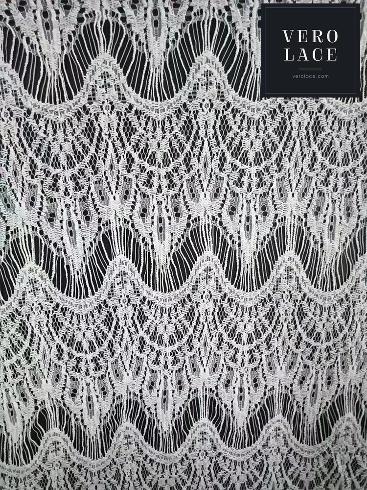 Eyelash Lace, Eye Motif Cotton — VL-EL-0078